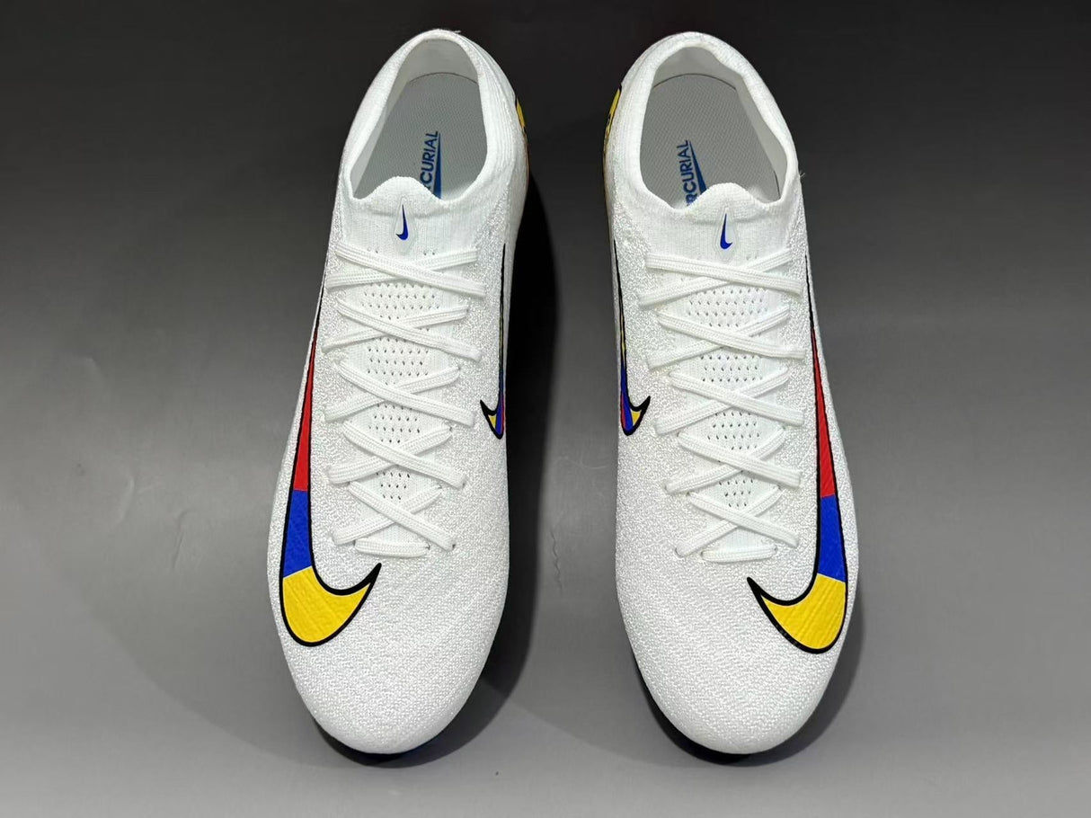 Mercurial SuperFly Custom Colombia White Taglio basso
